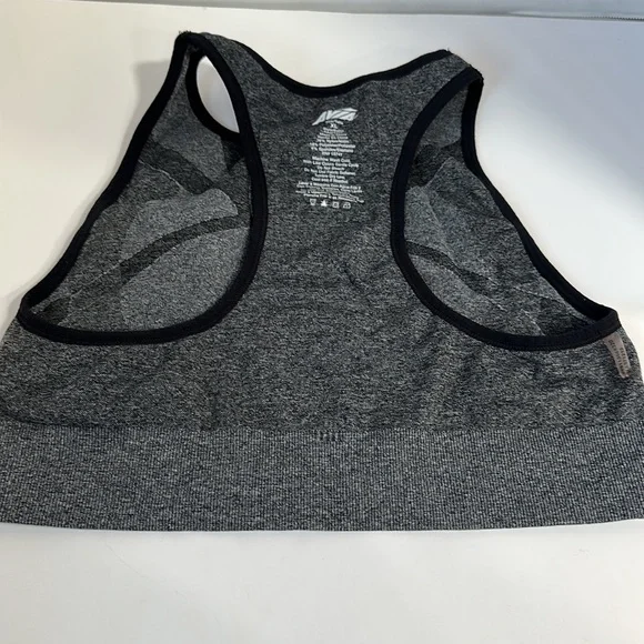4 piece bundle sports bra bundle size extra large black gray purple non wire